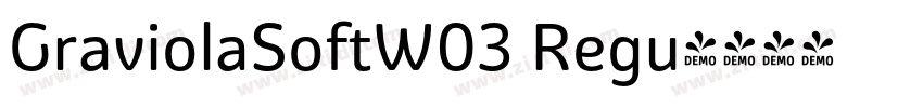 GraviolaSoftW03 Regu字体转换